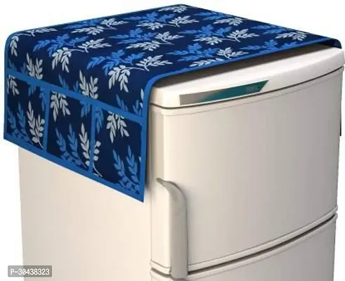 Fridge Cover Combo Of 1 Fridge Top Cover, 2 Handle Cover and 4 Fridge Tray Mats ( Pack Of 7 )-thumb3