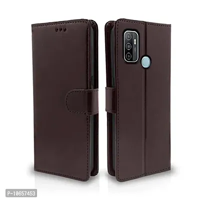 India Premium Leather Flip Cover Oppo A53/A33