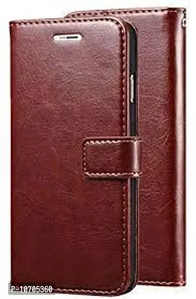 India Premium Leather Flip Cover Oppo A1k/Relme C2-thumb0