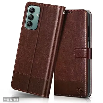 Samsung Galaxy A04s Flip Cover Brown Color