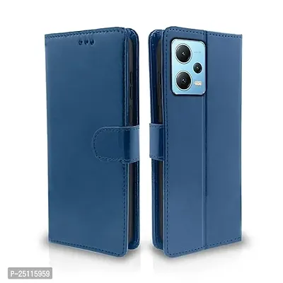 Redmi Note 12 Pro+ 5G, Redmi Note 12 Pro 5G blue Flip Cover