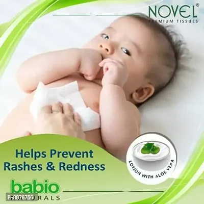 NOVEL Baby Wipes 80 Sheets/Pack  With Lid  Baby Wipes- Pack Of 24-thumb4