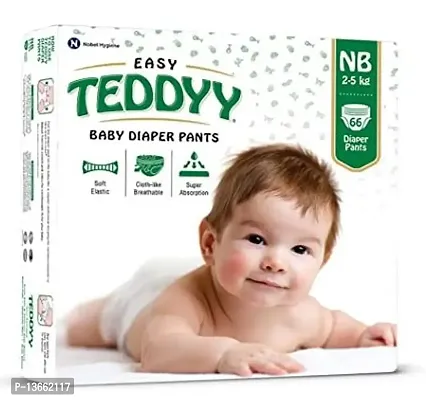 NEW BORN TEDDY EASY diaper pants  (66 pieces)-thumb0