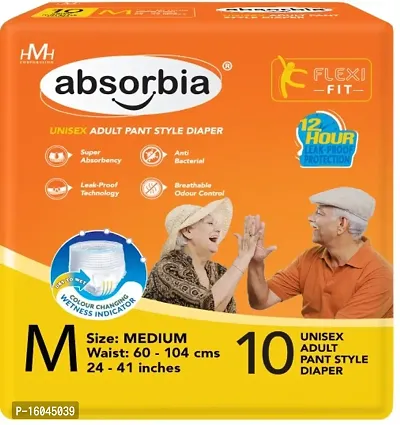 absorbia Adult Diapers pants medium Size-thumb0