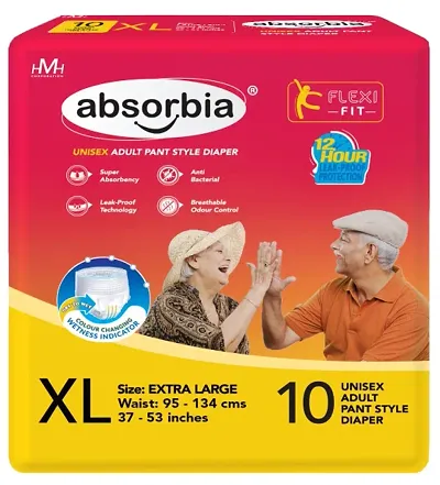 absorbia Adult Diapers pants  XL size