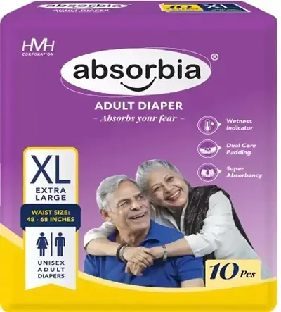 Absorbia Adult Diapers extra large [taped type not pant type]