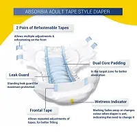 Absorbia Adult Diapers large [taped type not pant type]-thumb1