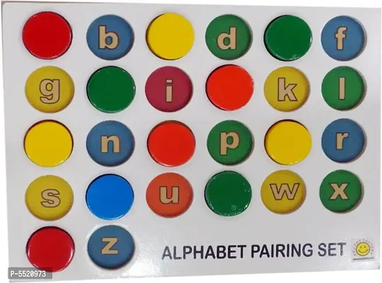 ELITE  Craft English Alphabets Pairing Set Puzzle for Age Group 2+ Years Visit the SWing Craft Store-thumb0