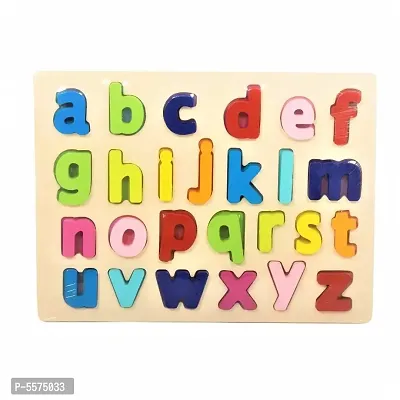 Elite Educational Wooden Alphabets  Board For Kids (Small Letters)
