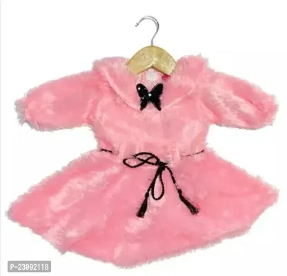 Princess Elegant Girls Frocks  Dresses Pink-thumb0
