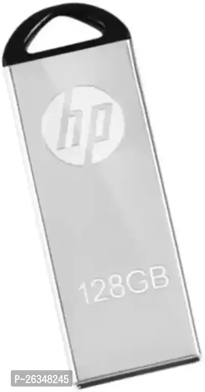 HP V220Z 128 GB Pen Drive  (Silver)-thumb0