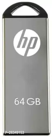 HP V220W 64 GB Pen Drive  (Grey)-thumb0