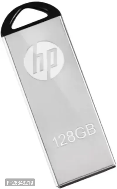 HP V220W 128 GB Pen Drive  (White)-thumb0