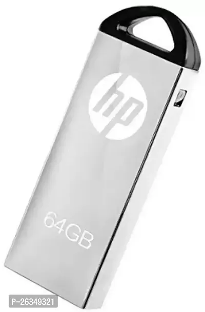 HP V220q 64 GB Pen Drive  (Silver)-thumb0