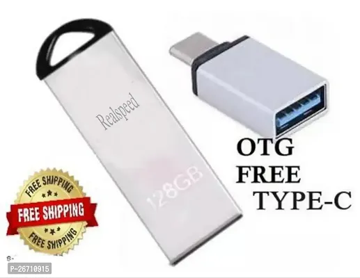 REALSPEED 128gb Pendrive with tyep c otg