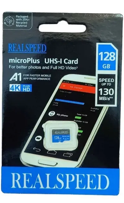 128GB microSDXC UHS-I, 130MB/s R, Memory Card