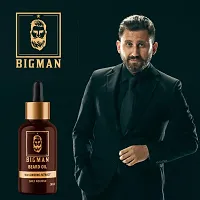 BIGMAN Beard Oil with Ginseng Extract and Avocado Oil, Hair Growth Oil for faster beard growth and thicker looking beard | No Harmful Chemicals | Clinically Tested | Non Sticky- 30 ml-thumb4