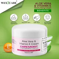 Aloe Vera and Vitamin E Cream | Moisturizer Cream For Men and Women For All Skin Type - 75g (Pack2)-thumb3