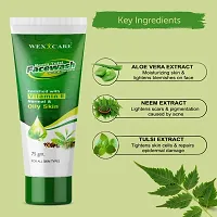 Skin Purifying Neem Face Wash for Acne and Pimples | With Aloe Vera, Tulsi, Tea Tree Oil and Vitamin E | For All Skin Types | 75 gm-thumb1