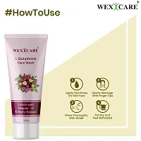 WEXCARE L Glutathione Face Wash Enrich with Vitamin-C for Skin Whitening - 100gm-thumb4