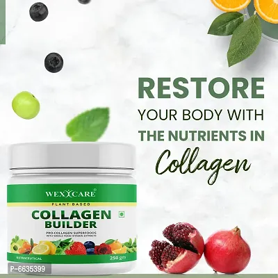 Collagen Builder Plant Based ( With Vitamin C, Biotin, Silica and Bamboo Shoot) for Anti-Aging Beauty, Skin Repair and Regenerati-thumb2