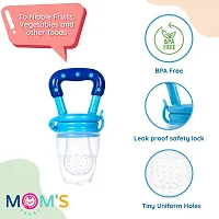 MOMS TRUST Fruit Feeder Baby Pacifier Food Feeder Silicon Safe for Kids (Pack 1)-thumb3
