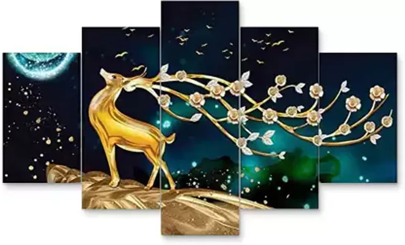 Chauhan Entreprises Wall Scenery for Living Room | Painting for Wall Decoration | Wedding Gift for Couples | 3D Painting for Bedroom | Scenery for Wall With Frames (75x43 cm) D4