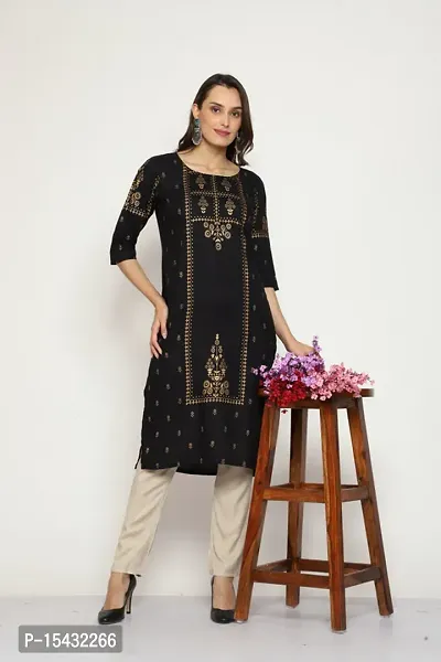 A-Line   Rayon Kurta For Women