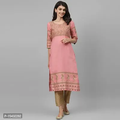 A-Line   Rayon Kurta For Women-thumb0