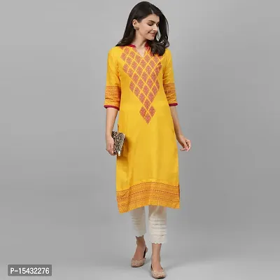 A-Line   Rayon Kurta For Women-thumb0