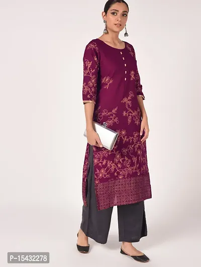 A-Line   Rayon Kurta For Women