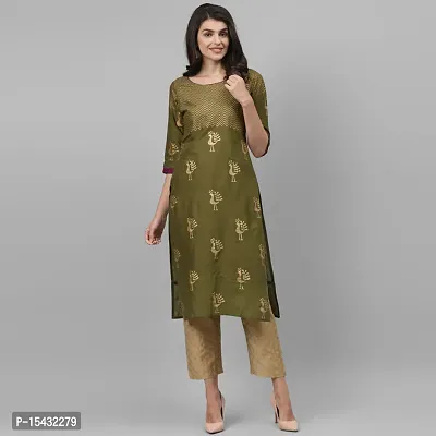 A-Line   Rayon Kurta For Women-thumb0