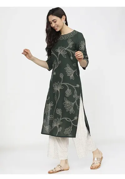 Rayon A-Line Kurtis