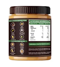 DEVKUNJ FOOD Natural Peanut Butter Creamy 350GM | 100% Natural Peanut Butter-thumb1