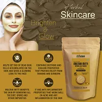 IYUSH Herbal Ayurveda Multani Mitti Powder ? 400gm | Multani Mitti Powder for Face Pack | Multani Mitti Stone Powder | Multhanimetti Powder for Face | Fullers Earth Powder | Clay Mask Powder |-thumb2