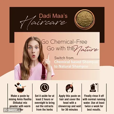 IYUSH Herbal Ayurveda Amla Reetha Shikakai Powder for Hair - 900gm | Hair Mask for Hair Growth | Hair Volume Powder | Hair Pack for Hair Growth | Traditional Herbal Hair Wash Powder |-thumb5