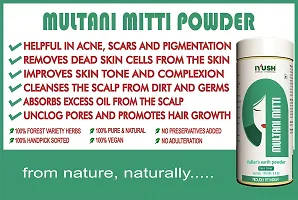 IYUSH Herbal Ayurveda Dead Sea Mud Clay and Multani Mitti Powder - (100gm + 150gm, Total 250gm)-thumb4