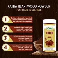 IYUSH Herbal Ayurveda Amla Powder with Katha Powder and Herbal Henna Powder for Hair Colour ? 750gm | Natural Hair Colour | Hair Mask for Dry and Frizzy Hair | Hair Volume Powder | 250gm each-thumb3