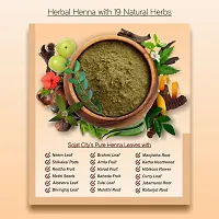 IYUSH Herbal Ayurveda Indigo Powder with Katha for Hair and Henna Colour ? 300gm | Natural Mask Dry Frizzy Volume |100G each-thumb1