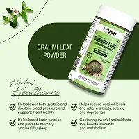 IYUSH Herbal Ayurveda Brahmi Powder ? 250gm | Bacopa Monnieri Powder | Brahmi Powder for Hair Growth | Bramhi Organic Powder | Hair Volume Powder | Hair Volumizing Powder |-thumb1