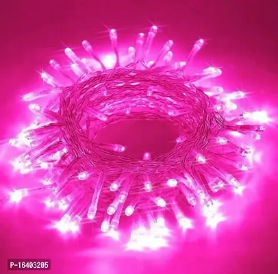 Pink Rice Light Power Pixel 44 Led 12 Meter Indoor Decoration Rice Light Decorative String Fairy Rice Lights Perfect for Diwali Decoration and Home Decoration (Blue Pack of 01-thumb3