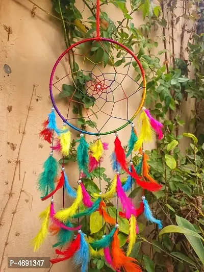BS AMOR DREAM CATCHER Wall Hanging Home Decor For Party |Office | Living Room | Office Decor Shopiece Multi-thumb0