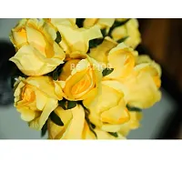 BS AMOR Artificial Flower Bunch/Buquet - Natural Looking  Bunch of 13Roses for Home Decoration Valentines Day (Multicolor)-thumb2