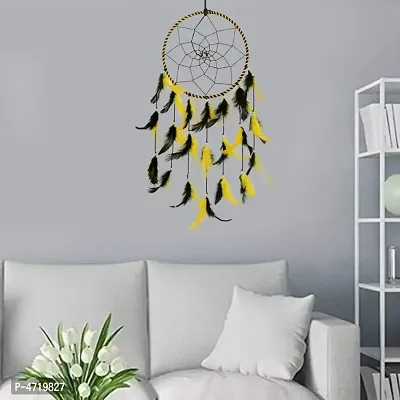 Dream Catcher Wall Hanging  Home Decor Car Hanging Decorative Height 49CM,Multicolor (Pack of 1)-thumb3