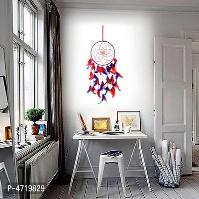 Dream Catcher Wall Hanging  Home Decor Car Hanging Decorative Height 49CM,Multicolor (Pack of 1)-thumb4