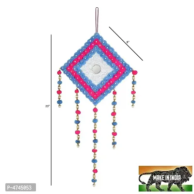 Wall Hanging Home d&eacute;cor Living Room Handmade Pompom Hanging Door Hanging (Pack of 1)-thumb3