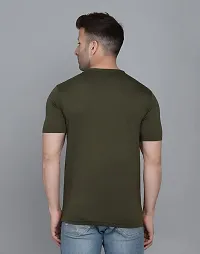 IESHNE LIFESTYLE Men's Cotton Blend Regular Fit Round Neck t-Shirt-thumb1