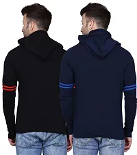 IESHNE LIFESTYLE Men's Cotton Blend Regular Fit Hooded Neck t-Shirt-thumb1