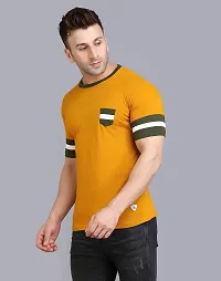 IESHNE LIFESTYLE Men's Pure Cotton Regular Fit Round Neck t-Shirt-thumb2