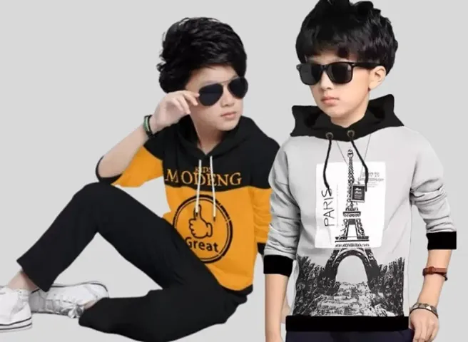 Boys Stylish Hoodies Sets